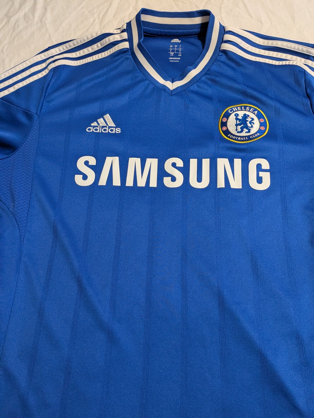 Chelsea FC Adidas Blue Samsung Football Jersey